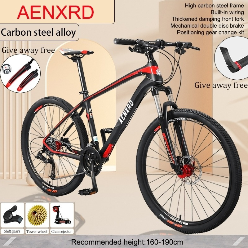 Road Bike 26 Inci – Basikal Dewasa (21 / 7 Kelajuan, Brek Cakera Berganda)