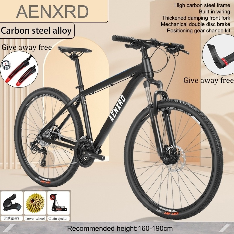 Road Bike 26 Inci – Basikal Dewasa (21 / 7 Kelajuan, Brek Cakera Berganda)