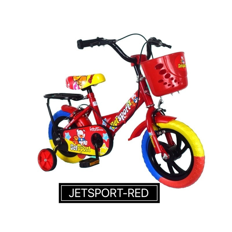 Basikal Budak 12"Jetsport Spiderman Sesuai Budak 2-4Tahun Kid Bicycle