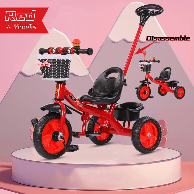 Basikal Budak / Tricycle Kanak-Kanak 3 Roda – Untuk Umur 1.5 hingga 6 Tahun  Basikal Kanak-Kanak Luar & Dalam Rumah | Dengan atau Tanpa Pemegang Tolak