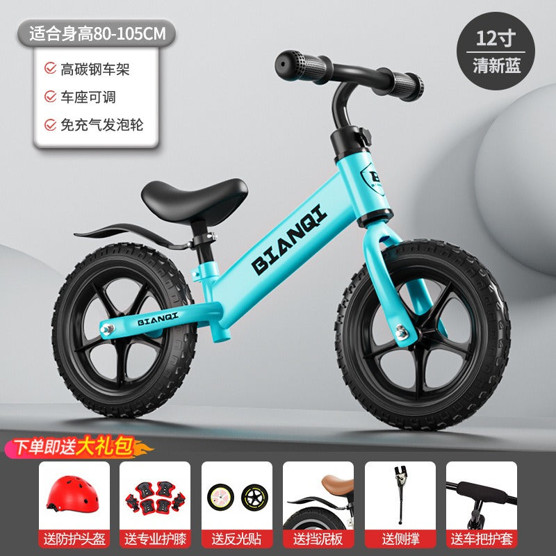 3H BIANQI Basikal Seimbang (Push Bike) Kanak-Kanak 2–6 Tahun