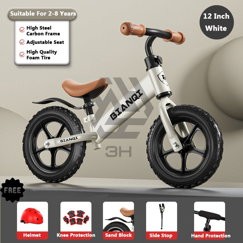 3H BIANQI Basikal Seimbang (Push Bike) Kanak-Kanak 2–6 Tahun