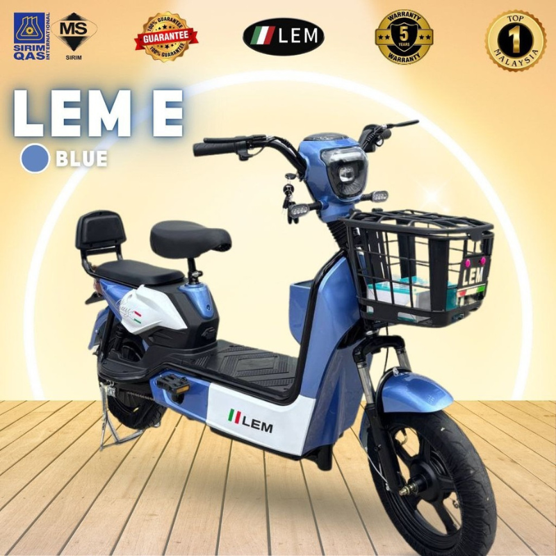 ★LEM★ Basikal Elektrik 2 Tempat Duduk – Model LEM MA