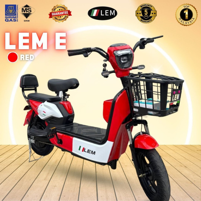 ★LEM★ Basikal Elektrik 2 Tempat Duduk – Model LEM MA